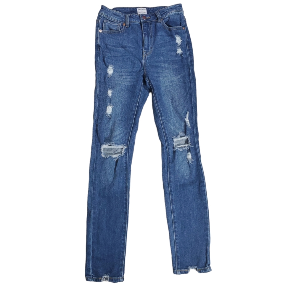 Distressed Skinny Jeans